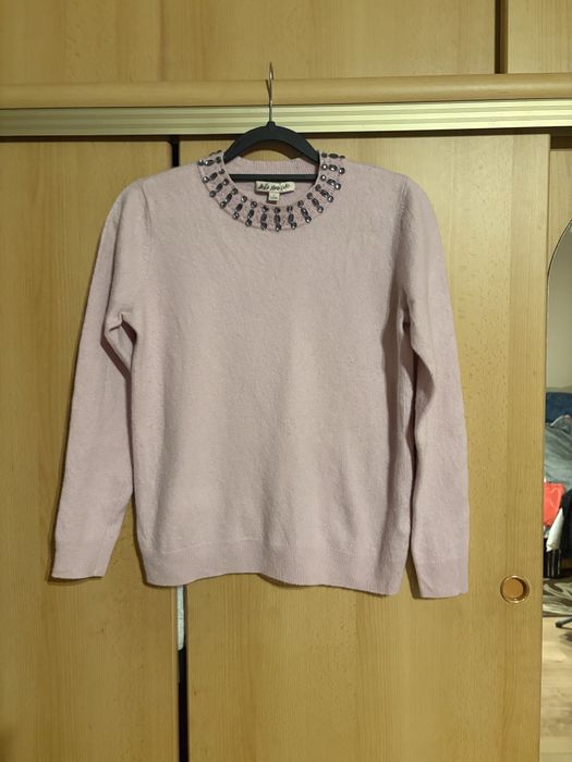 Rozowy sweterek damski