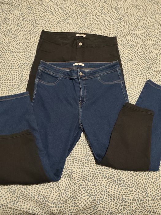 2 pares de calças de ganga 44