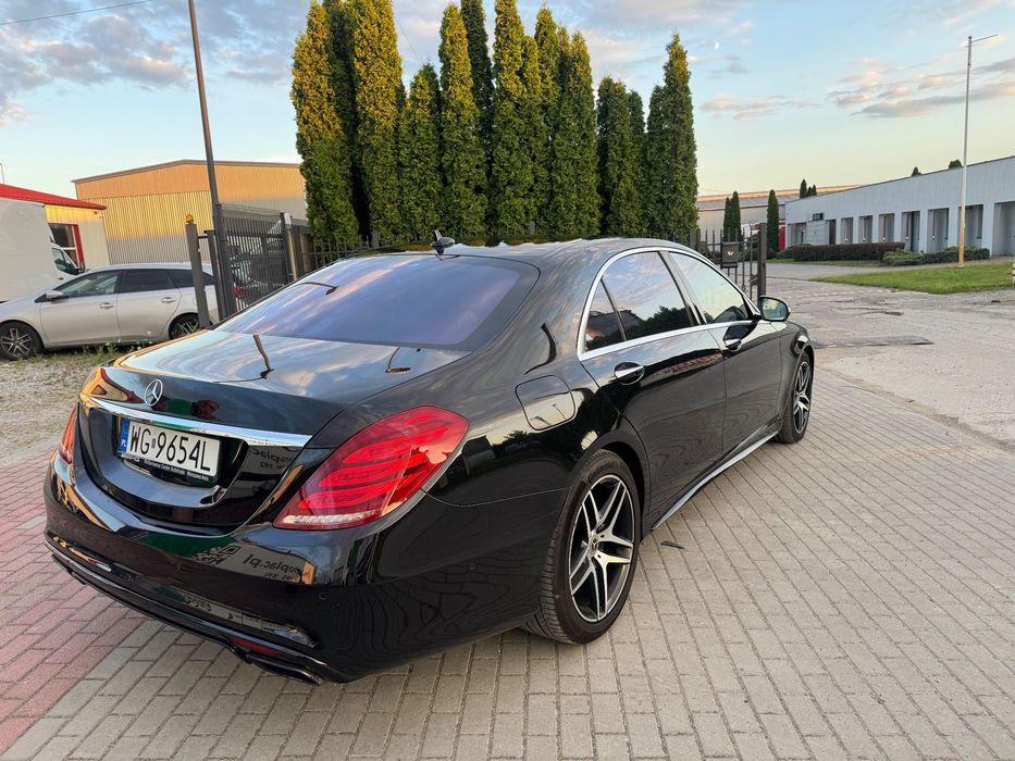 Mercedes-Benz Klasa S 4Matic, pakiet AMG, Long