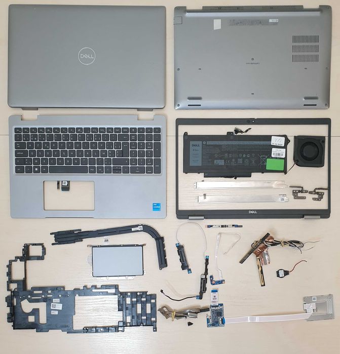 Dell Latitude 5520 Разборка ноутбука / запчастини