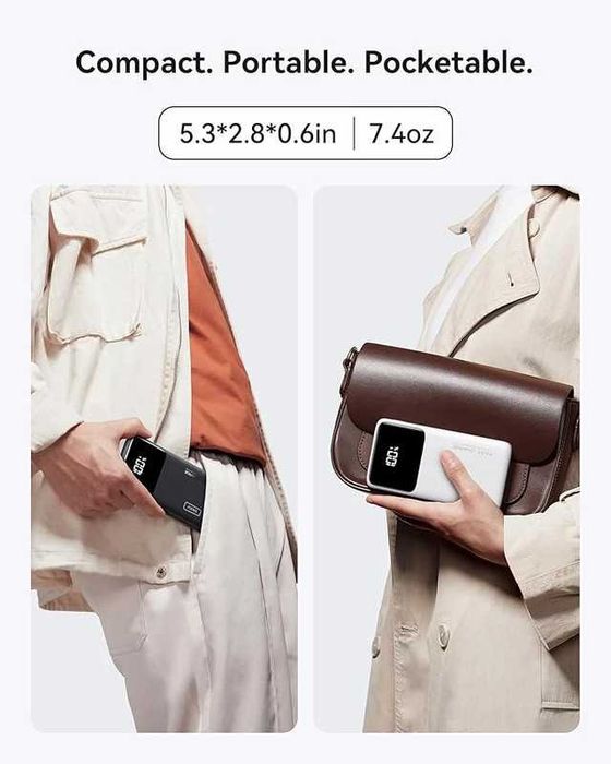 Iniu BI-B6 megapower slim 10.000 mAh power bank.