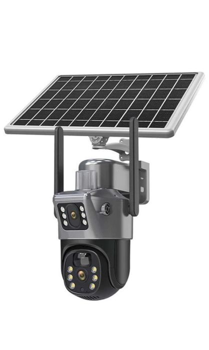 Камера 4G PTZ сім карта автономная поворотная солнечная v380 pro 8MP