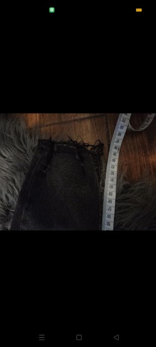 Jeansy czarne damskie rurki r.M Pull&Bear