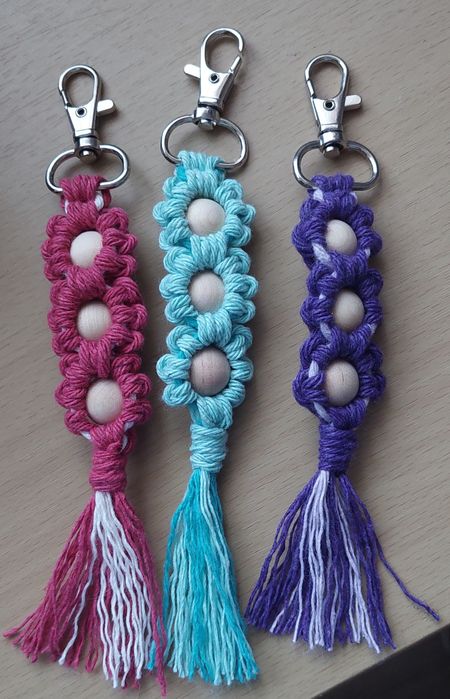 Breloczki ze sznurka