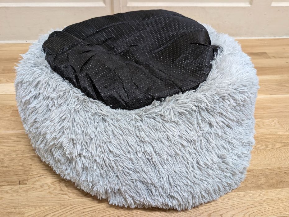 Mochi Legowisko dla Kota i Psa Jasnoszare 55x55x25cm