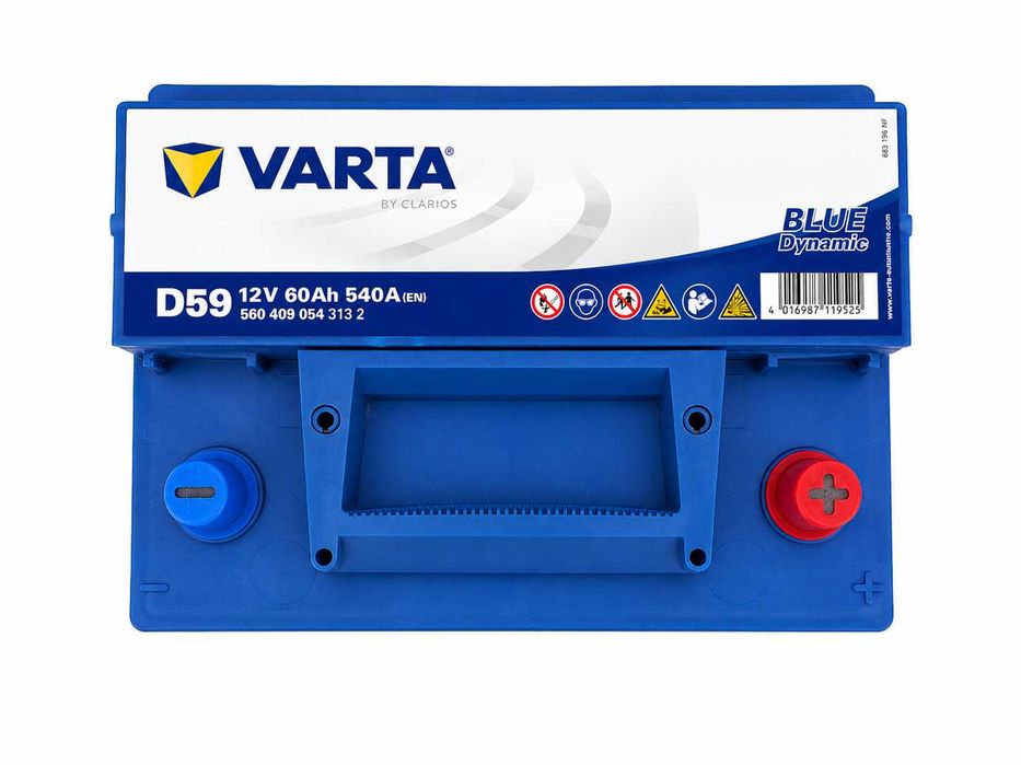 Akumulator VARTA 55Ah / 60Ah / 65Ah / 540A (EN) - 12V