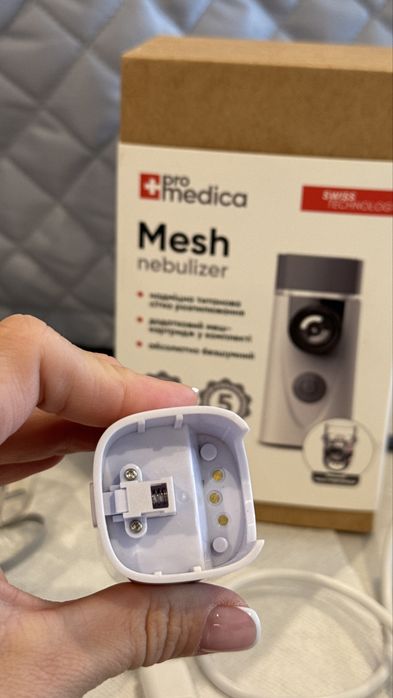 Небулайзер pro medica і електроний градуснік