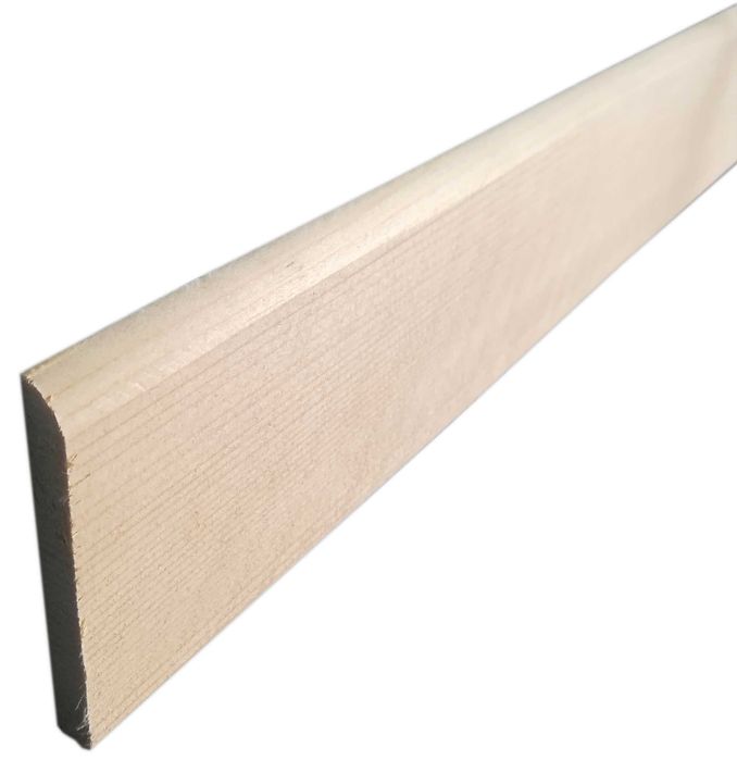 LISTWA DREWNIANA COKÓŁ 40mm x9mm przypodłogowa podłogowa opaska Świerk