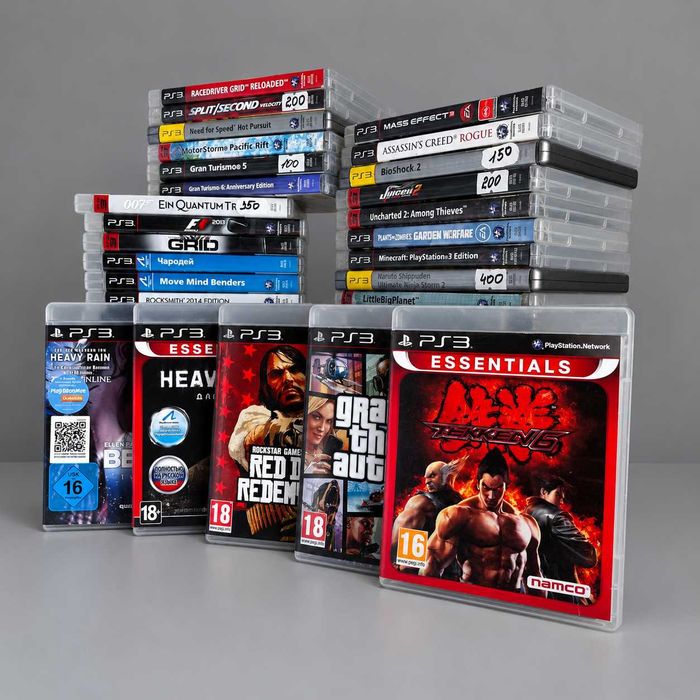 Ліцензійні диски PS3 (PlayStation 3) | Знижки від 3 шт. | Магазин FavoriteGame.com.ua