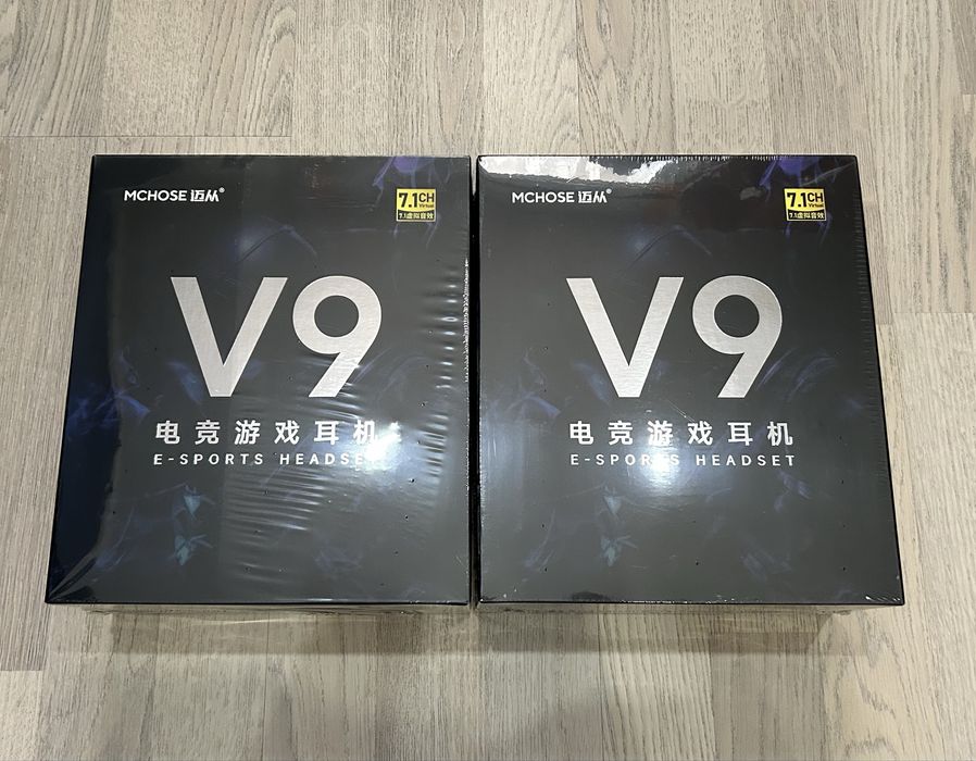 Mchose V9 (Pro) - Навушники ігрові, бездротові 2.4G для ПК та PS