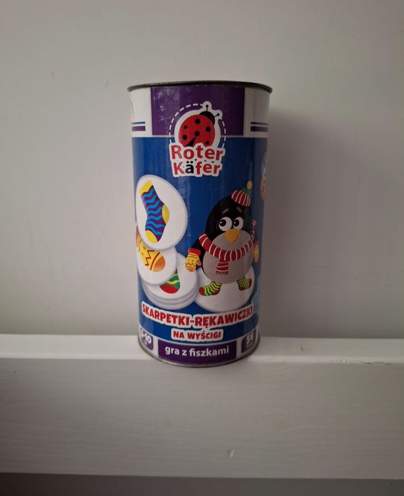 Roter Kafer , Skarpetki - rękawiczki na wyścigi, gra edukacyjna