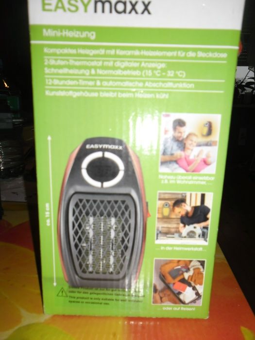 mały grzejnik do kontaktu nowy