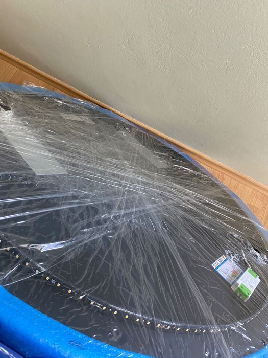 Lustro okrągłe fi 100 cm podświetlane LED