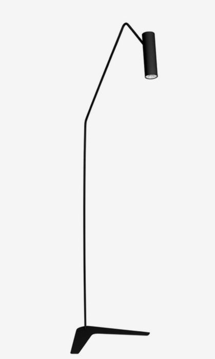 Nowodworski lampa podłogowa EYE SUPER czarna 6506