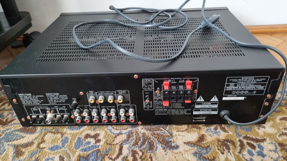 Amplituner Pioneer VSX-3300 z pilotem