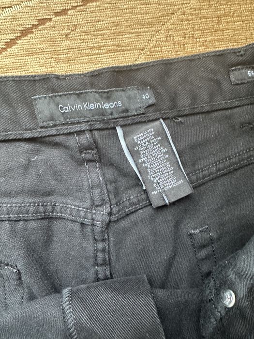 Czarne spodnie męskie Calvin klein