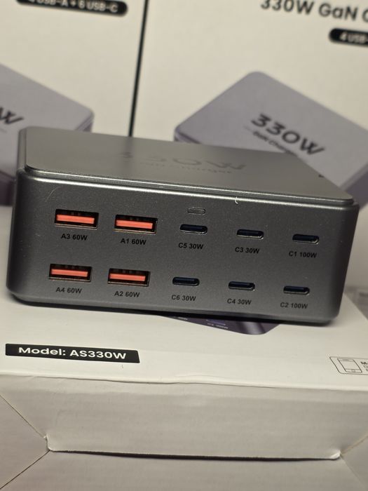 Зарядний пристрій Asometech 330w / GaN