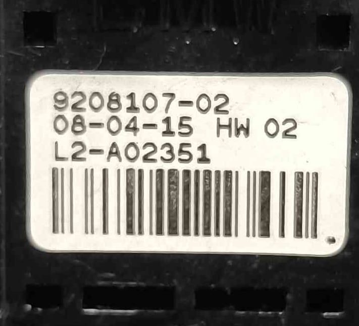 Comando / Botão / Interruptor Vidros Frente Direito 9208107-02 - BMW 1