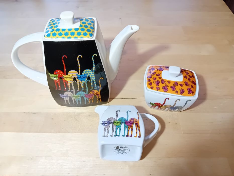 Black Cat Tea Set422975301044807680