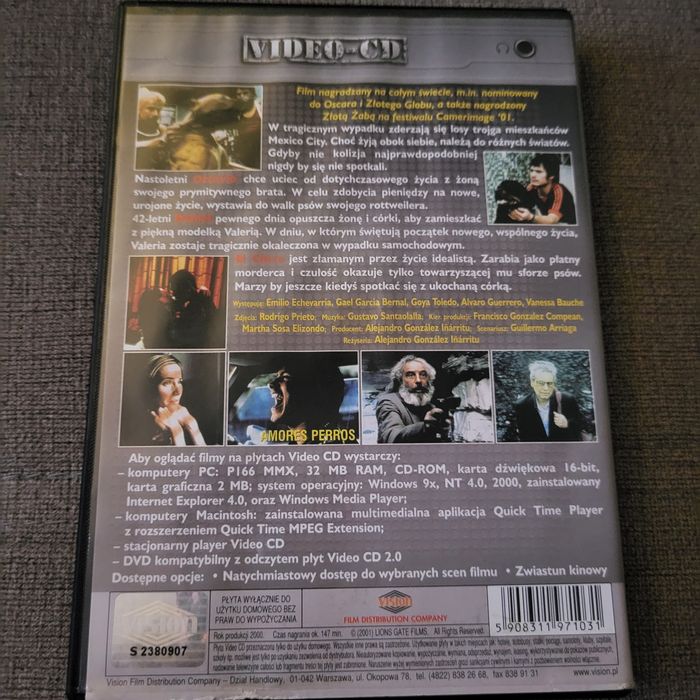 DVD Amores Perros 3 płyty