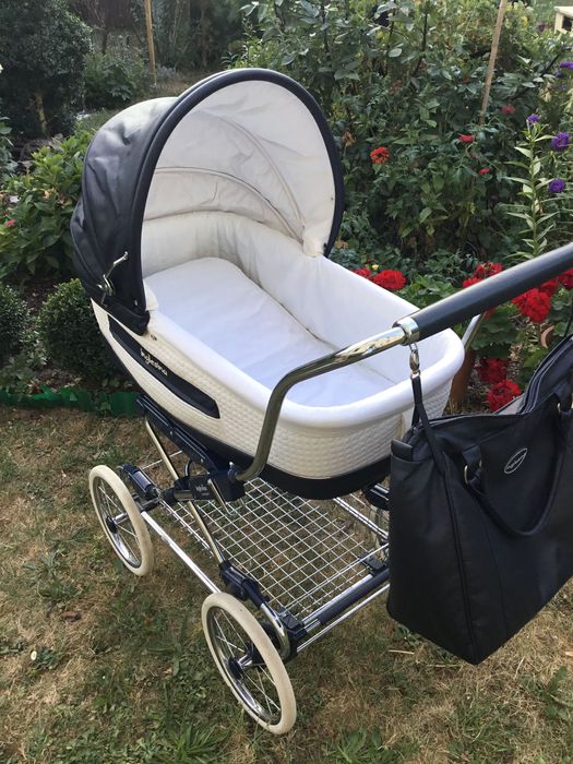 Inglesina Vittoria Comfort wózek 2W1  głęboki + spacerówka retro