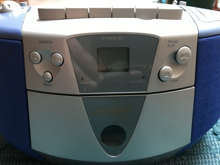 Rádio CD Mitsai Azul