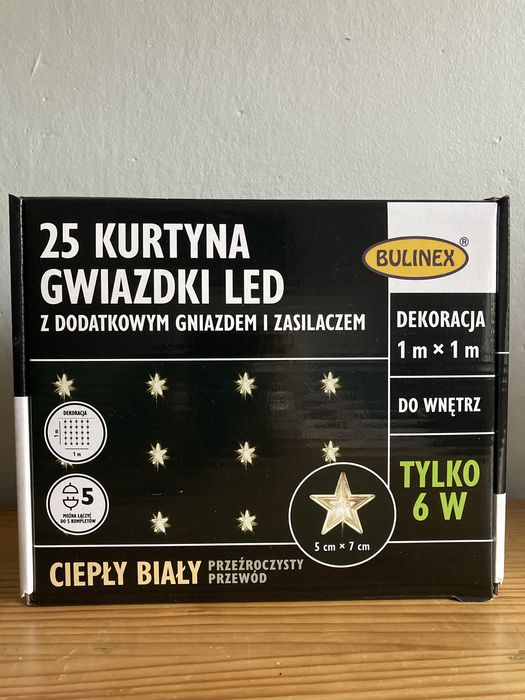 Kurtyna gwiazdki Led