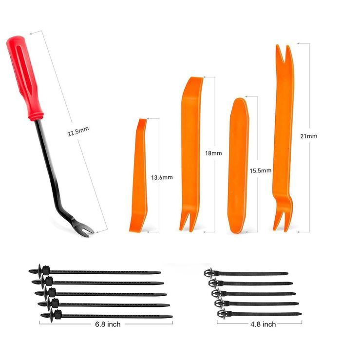 Zestaw Spinek Samochodowych W Organizerze 680 El