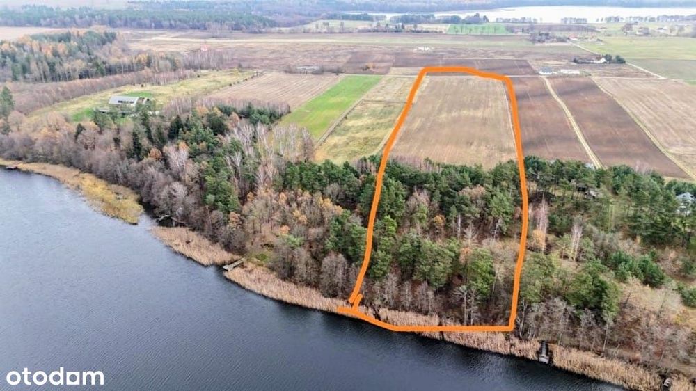 Mazury | 3,94 ha | 103 m linii brzegowej | potencjał inwestycyjny