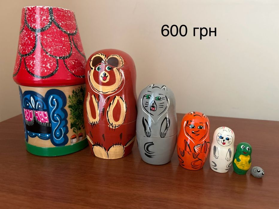 Мотрійки деревʼяні