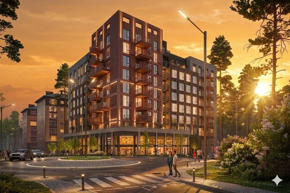 Квартира в Будинку з Терасою. 47 м2