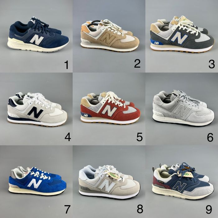 Чоловічі та жіночі кросівки New Balance 574 997 500 Оригінал