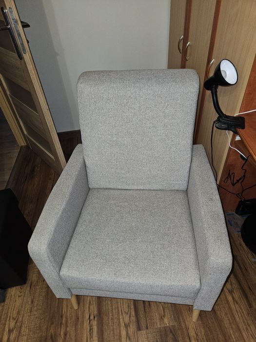 Fotel Black Red White