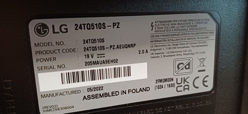 Monitor 24 tq510S-pz