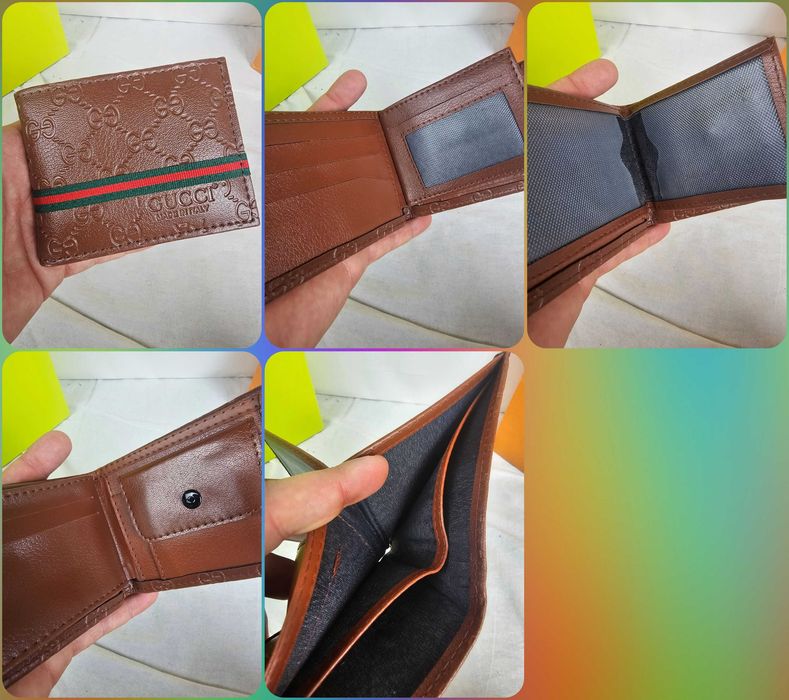 Portfel męski goyard nowy gucci premium