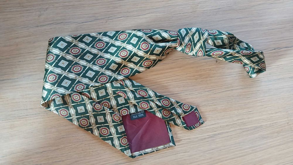 Krawat jedwabny 100%