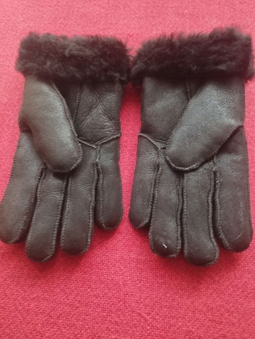 Продам  зимові,  шкіряні рукавиці