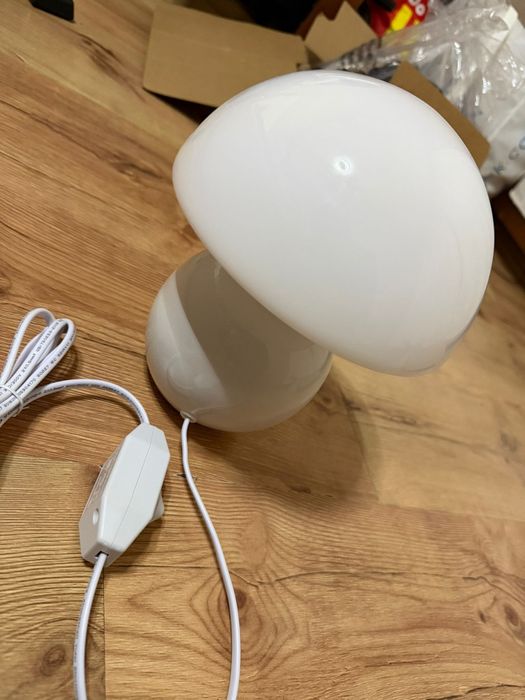 DAWNWAKE Dimmowalna Lampa Nocna Ceramiczna  Biała