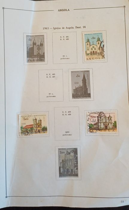 Selos antigos Raros