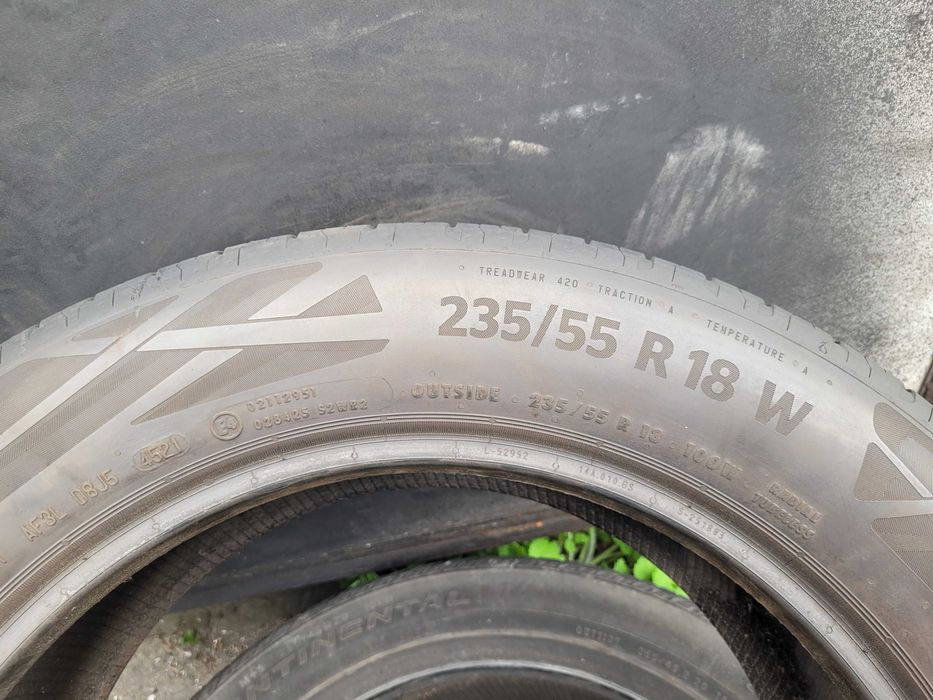 235/55/18 Continental EcoContact 6 MO  6mm 2021r 4szt