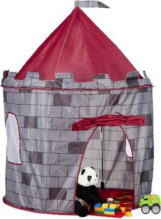 Ritterburg: namiot do zabawy w kształcie średniowiecznego zamku