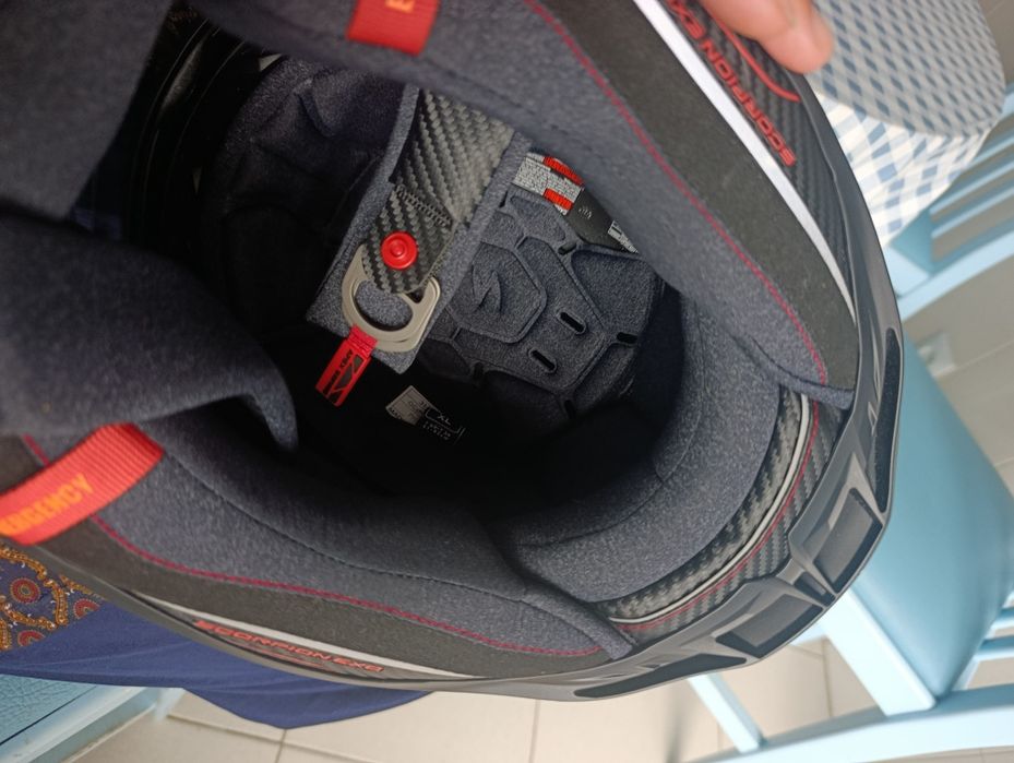 NOVO Capacete Scorpion exo XL com fatura final agosto 25 61/62