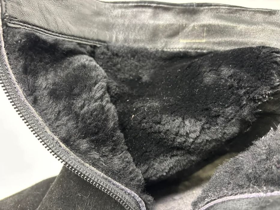 Botki skórzane bardzo ocieplane hogl Rozmiar 37