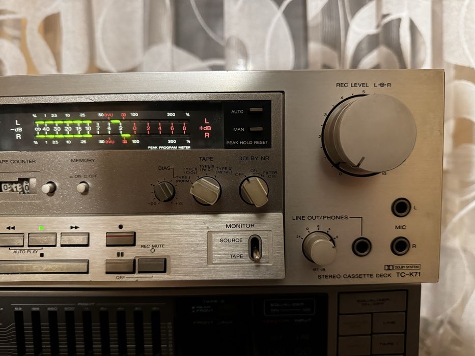 Magnetofon kasetowy SONY TC K 71