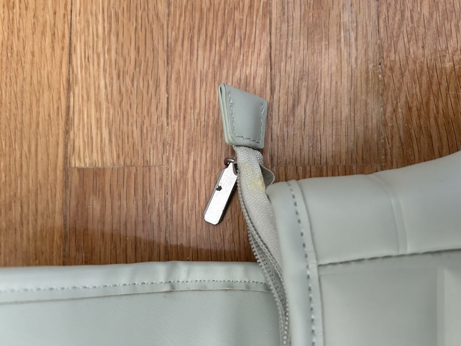 Mala de ombro menta / prateado