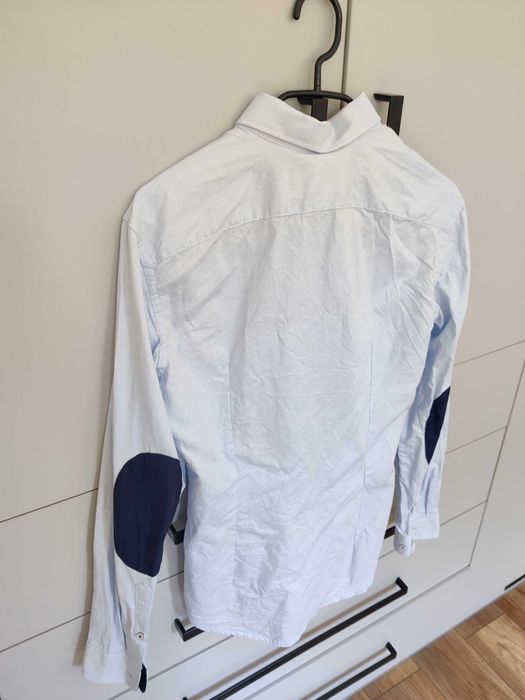 Reserved koszula wyjściowa piękna z latami na łokciach 34/XS