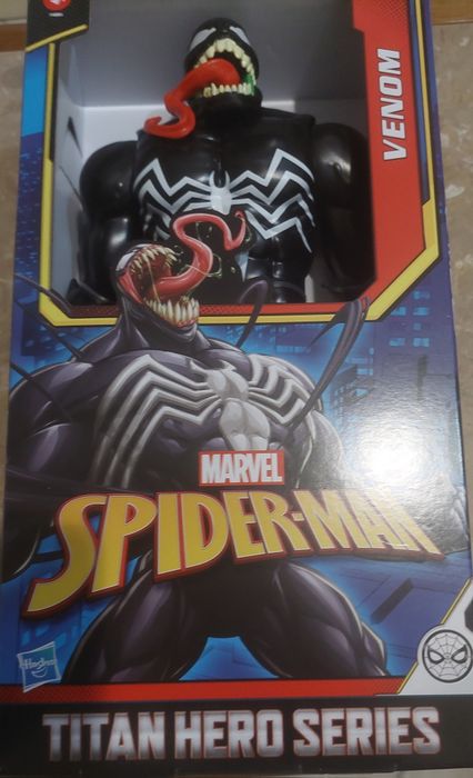 Boneco VENOM marvel avengers da hasbro.