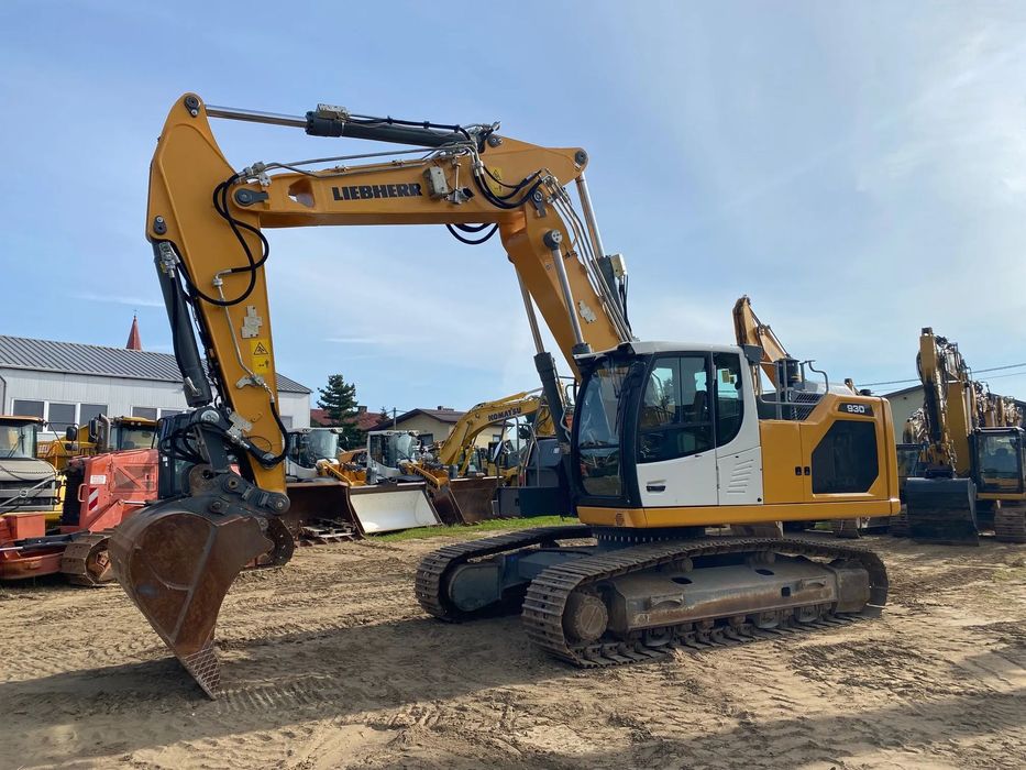 Liebherr R 930 LC, 2020 ROK, 7100 MTH, RAMIĘ 3X ŁAMANE, Z NIEMIEC, SERWISOWANA W LIEBHERR,  33600 KG, Nowy Model, Długi Zasięg, SW48 Likufix, /926/930/936