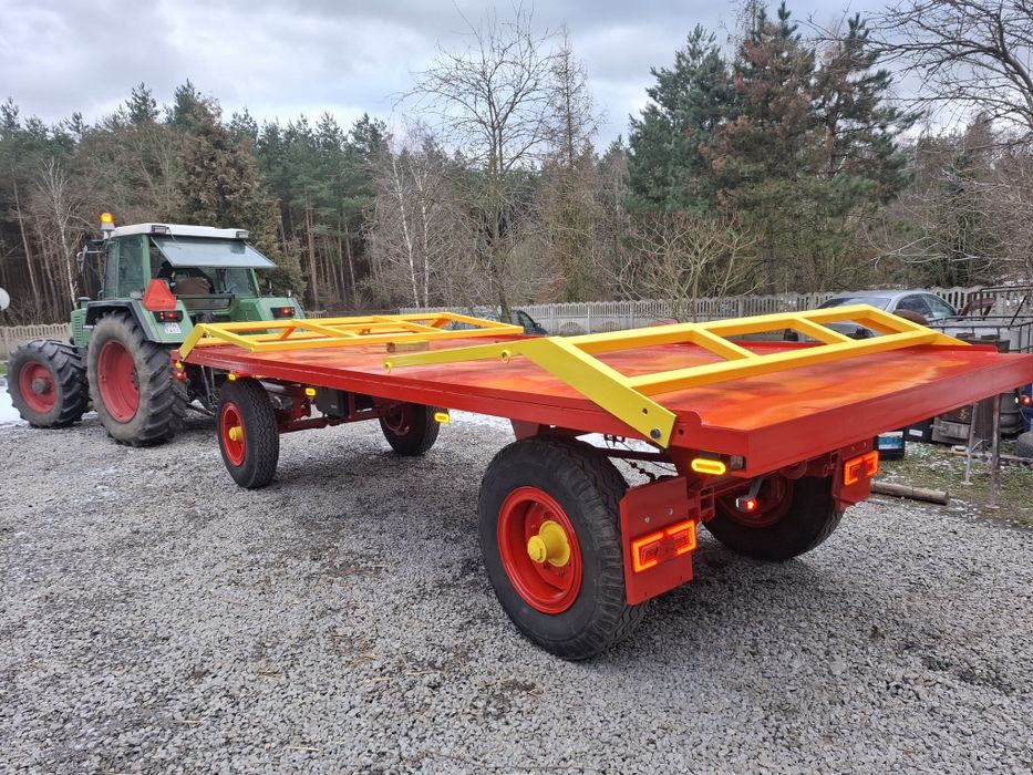 Przyczepa Platforma Laweta do bel HL IFA