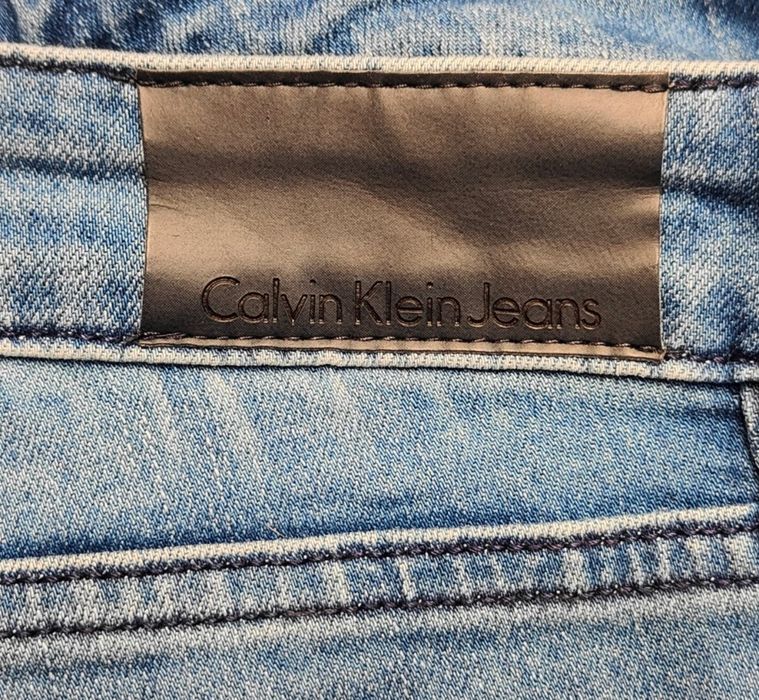 Wr) CALVIN KLEIN JEANS oryginalne spodnie jeansowe Roz.32/32